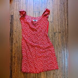 90s ditsy floral vintage French dress